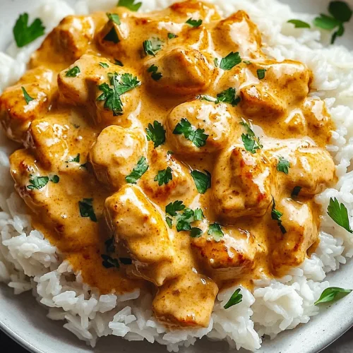 Creamy Smothered Chicken and Rice Recipe