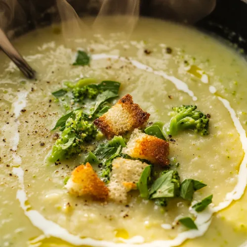 Cream of Broccoli Soup