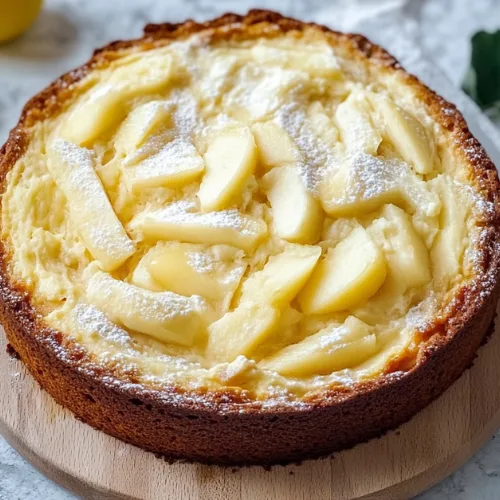 Gâteau aux Pommes Sans Sucre et Sans Beurre