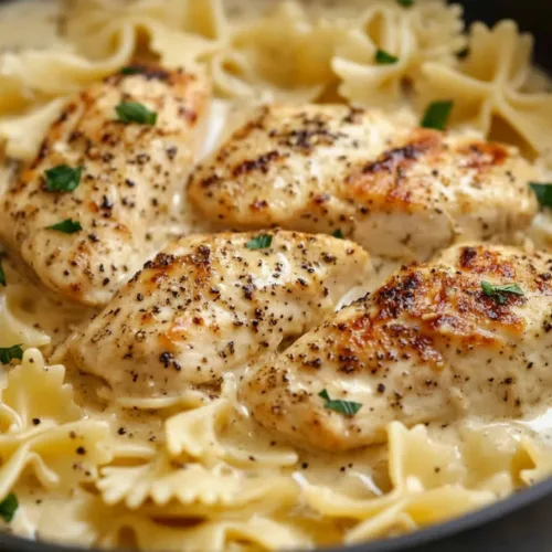 Chicken Garlic Parmesan Pasta