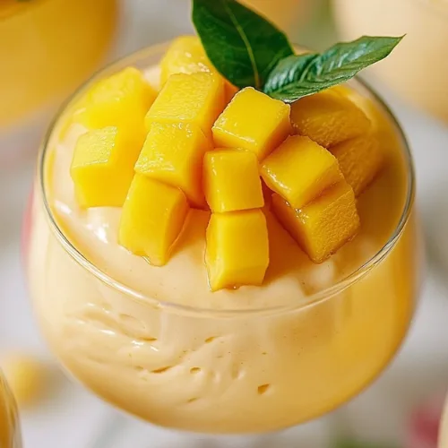 Easy Mango Mousse
