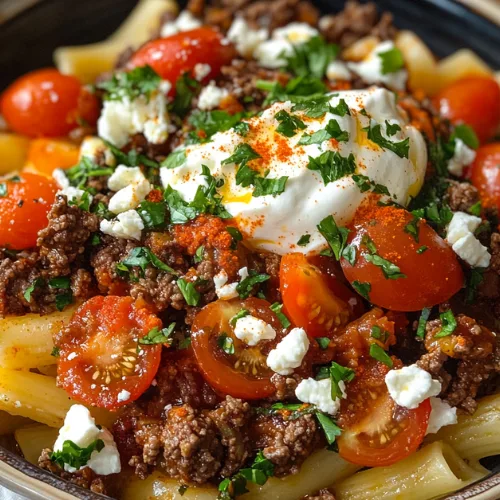 Turkish Pasta Recipe