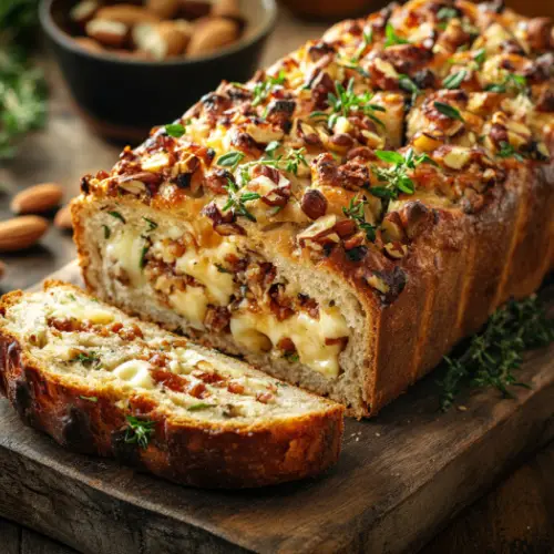 Savory Nut and Cheese Loaf
