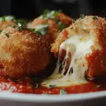 Cheesy Italian Arancini (Rice Balls) 2 Cheesy Italian Arancini (Rice Balls)