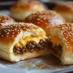 Cheeseburger Stuffed Buns 3 Cheeseburger Stuffed Buns