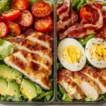 Easy Cobb Salad Meal Prep