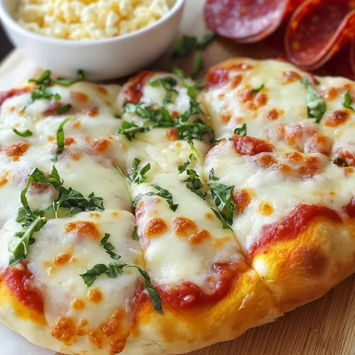 Mini Homemade Pizzas with Herb-Infused Dough
