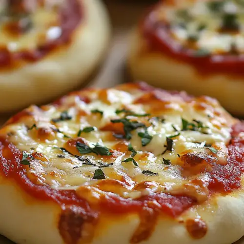 Mini Pizzas Maison