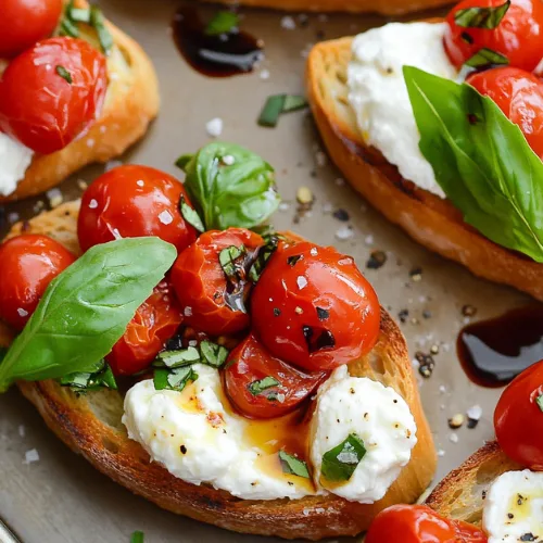 Burrata Bruschetta