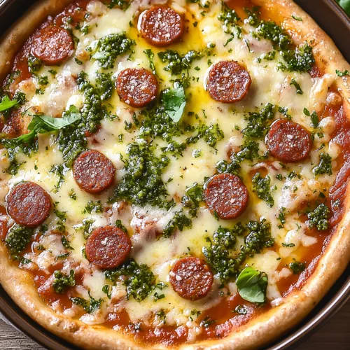 The Best Homemade Chorizo Pizza