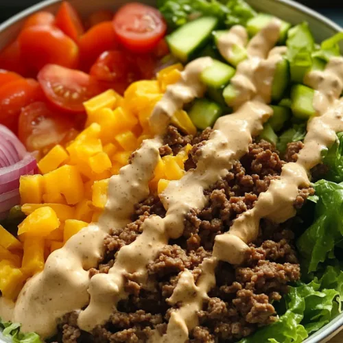 Cheeseburger Bowl