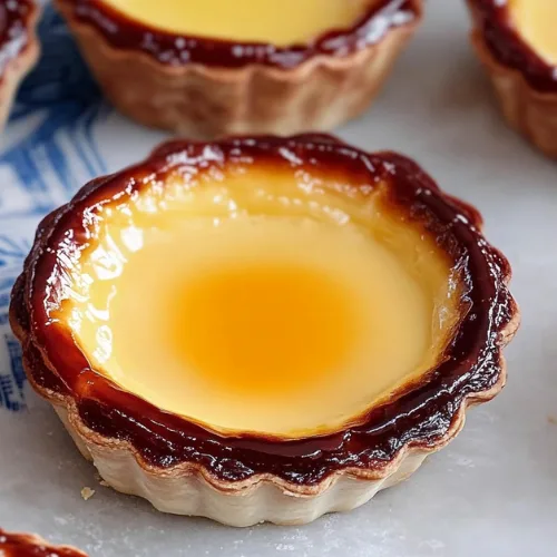 Portuguese Egg Tarts (Pastéis de Nata)