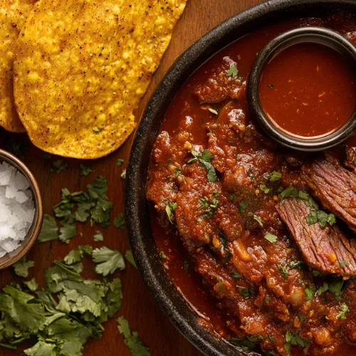 Authentic Birria Tacos with Consommé