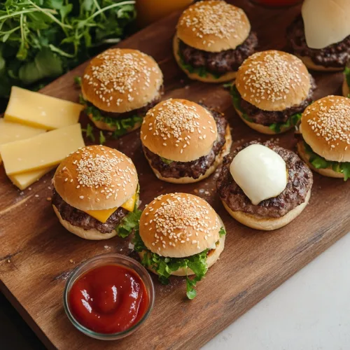 Mini Burgers Maison : Un Plaisir à Partager