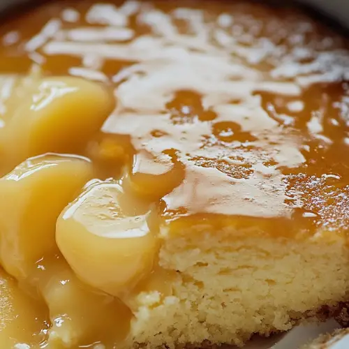 Gâteau aux Poires Caramélisées : Douceur Fondante