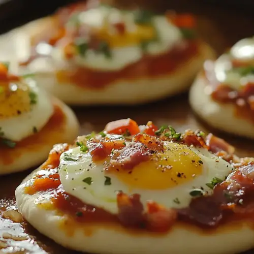 English Muffin Breakfast Pizza