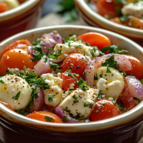 Baked Feta Eggs