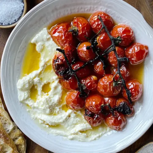 Féta Fouettée aux Tomates Rôties au Miel