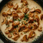 Creamy Garlic Mushroom Sauce 3 Creamy Garlic Mushroom Sauce