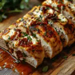 Herb-Stuffed Chicken Breast with Sun-Dried Tomatoes & Mozzarella 3 Herb-Stuffed Chicken Breast with Sun-Dried Tomatoes & Mozzarella