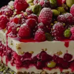 Gâteau Céleste Pistache-Framboise 3 Gâteau Céleste Pistache-Framboise