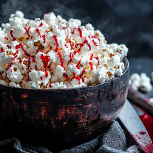 Bloody Halloween Popcorn