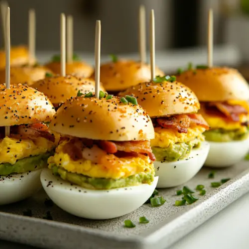 Keto Egg Sliders