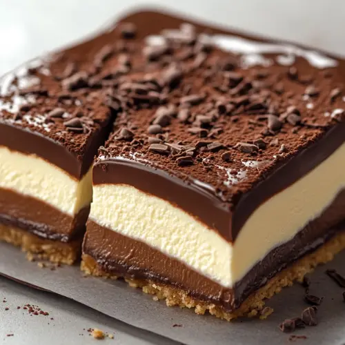Gâteau Crémeux Chocolat Sans Cuisson au Four
