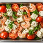 Baked Shrimp with Feta and Tomatoes 2 Baked Shrimp with Feta and Tomatoes