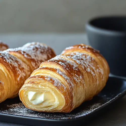 Vanilla Cream Sugar Horns