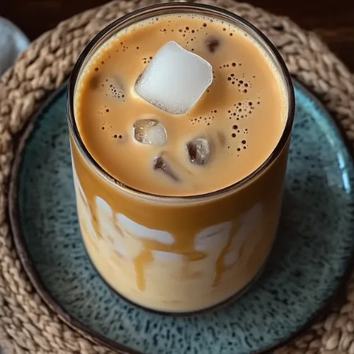 Café Batido con Leche y Vainilla