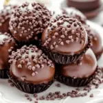 Chocolate Brownie Truffles 3 Chocolate Brownie Truffles