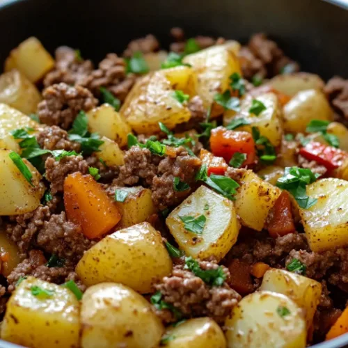 Ground Beef and Potatoes