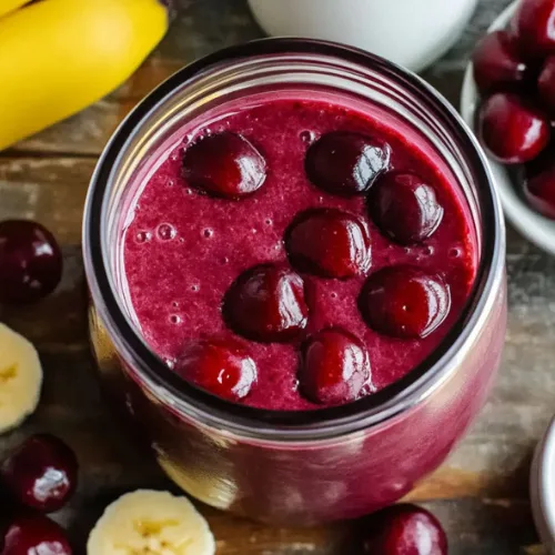 The Best Cherry Smoothie