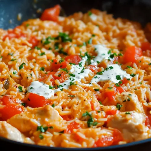 Pepper and Chicken Stir-Fry with Rice – Creamy & Delicious