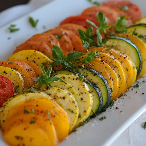 Légumes rôtis au four