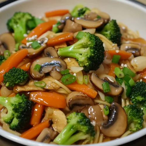 Stir-Fried Mixed Vegetables