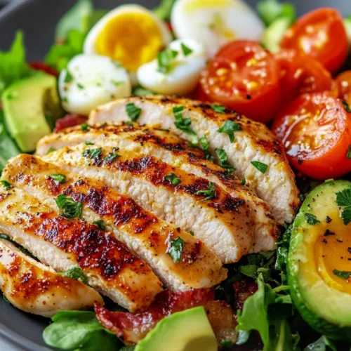 Healthy Avocado Chicken Salad Recipe