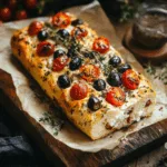 Mediterranean Olive & Feta Savory Loaf
