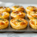 Mini Focaccia Muffins with Rosemary and Sea Salt 3 Mini Focaccia Muffins with Rosemary and Sea Salt