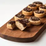 Chocolate Ganache Thumbprint Financiers