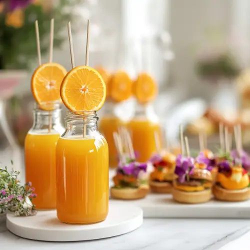 Fresh Orange Sunrise Mini Juices