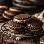 Chocolate Alfajores with Dulce de Leche