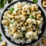 Creamy Cashew Cauliflower Curry