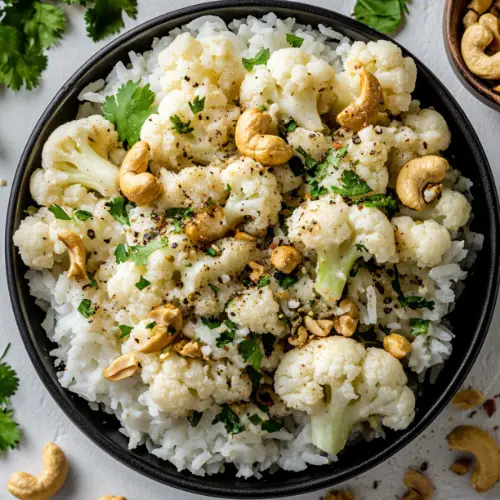 Creamy Cashew Cauliflower Curry