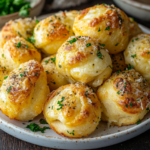 Cheesy Garlic Parmesan Knots 3 Cheesy Garlic Parmesan Knots