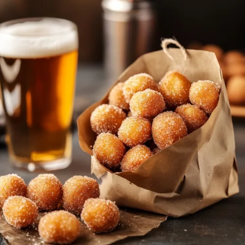 Cinnamon Sugar Donut Holes