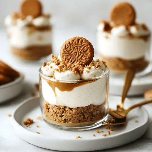 Lotus Biscoff Cheesecake Cups