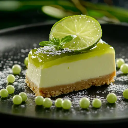 No-Bake Lime Cheesecake