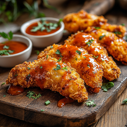 Crispy Buffalo Chicken Tenders